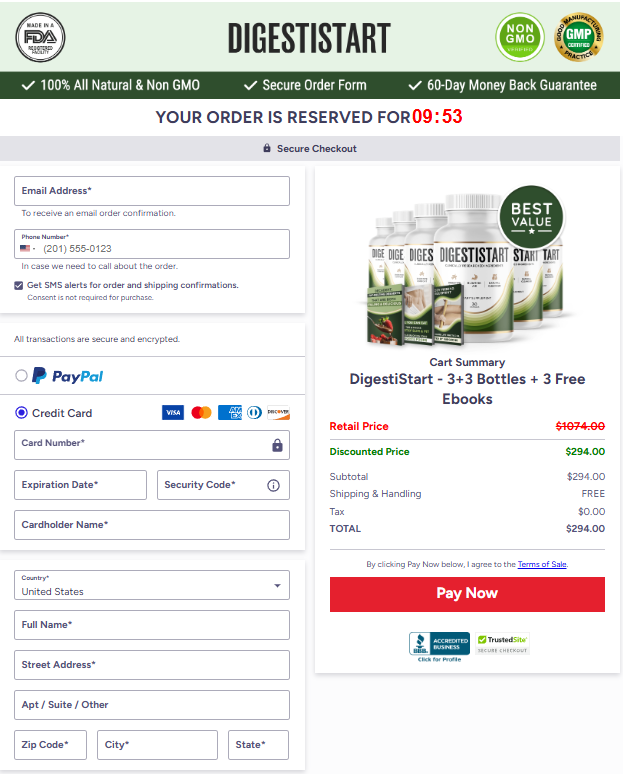 digestistart cart